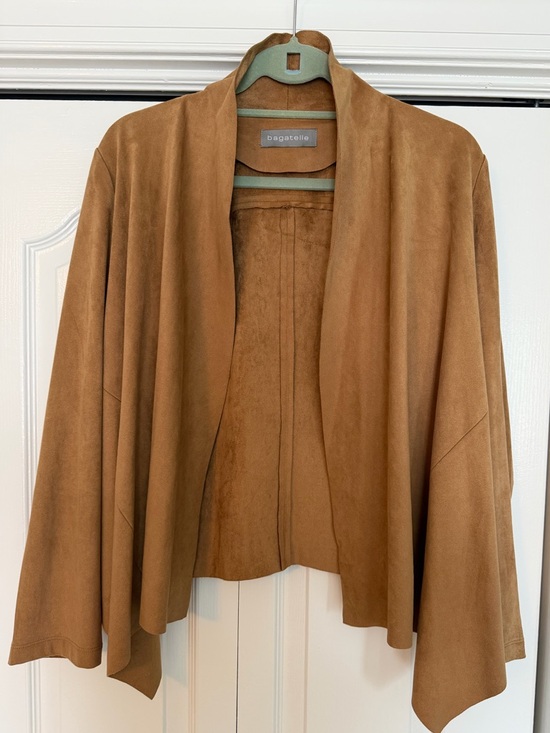 bagatelle Jackets & Blazers - Bagatelle Faux Suede Lightweight Jacket